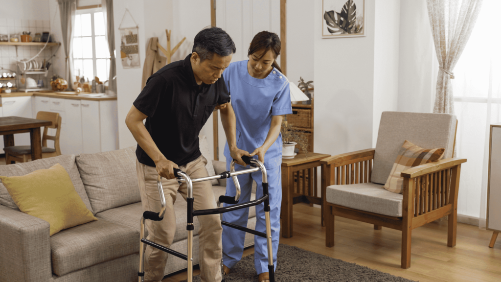 Home health care for stroke recovery in Couva, Trinidad